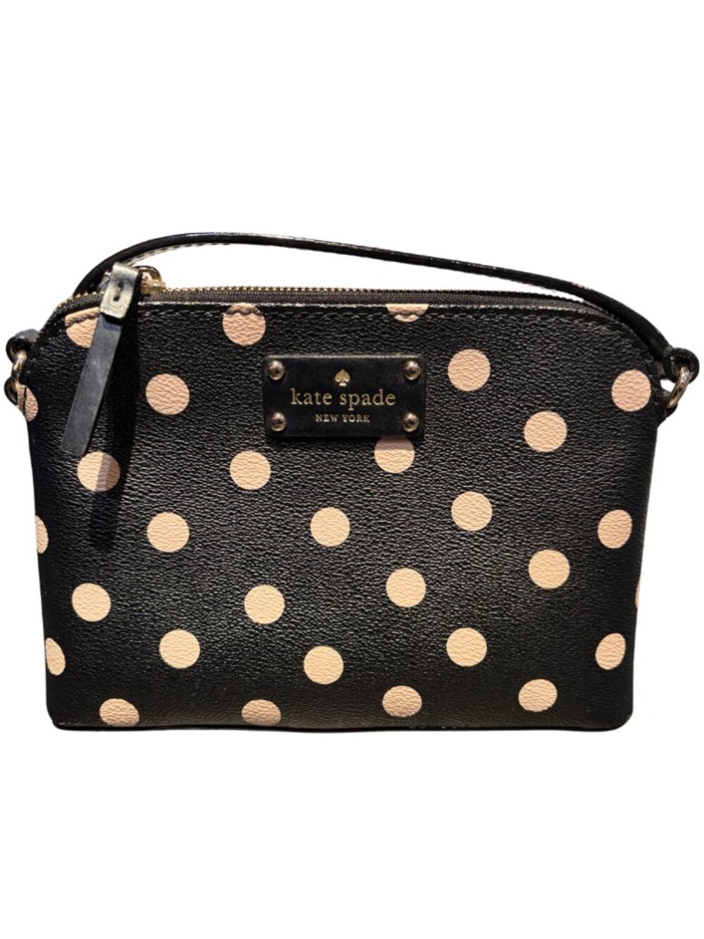 Black Polka Dot Kate Spade Purse